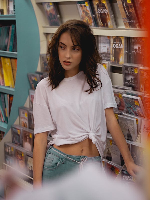 Solstice Relaxed Cotton Tee